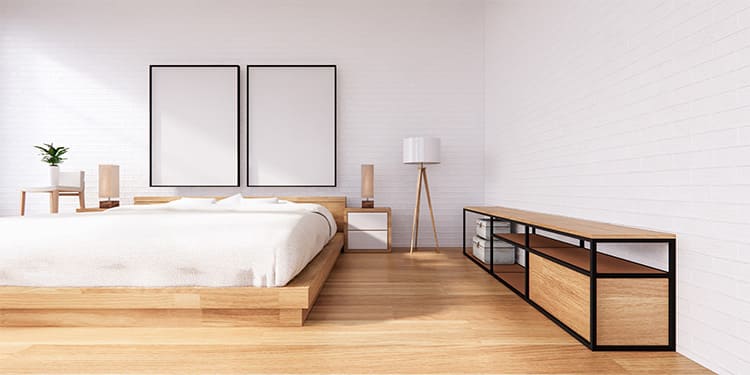 Decoración dormitorio minimalista