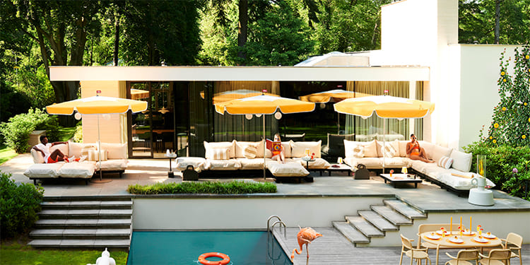 Estilos de sombrillas grandes