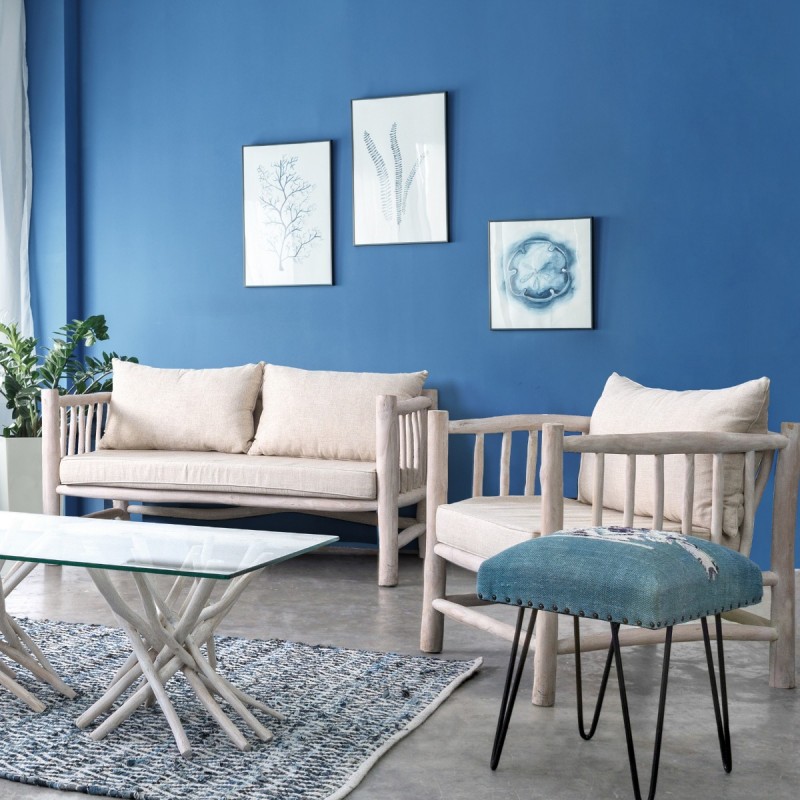 Sofá Sahel blanco | Desenfundable 