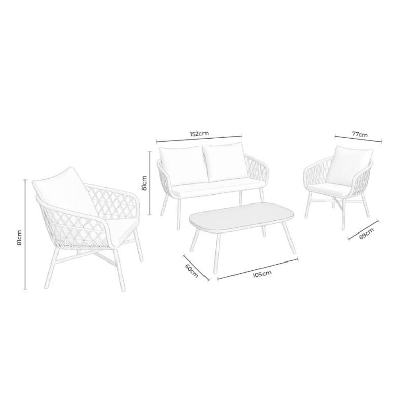 Conjunto jardín Perugia