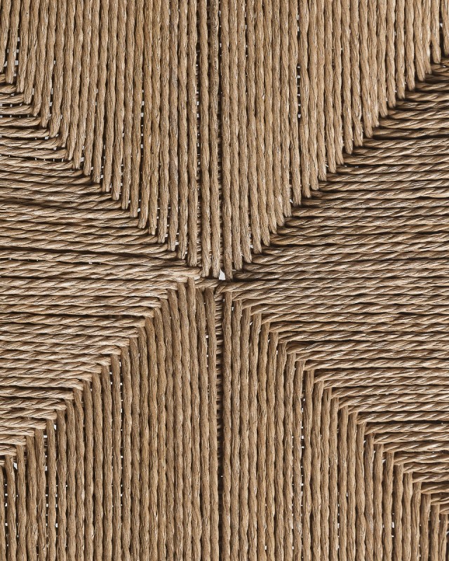 Silla Rob exterior teca acabado negro - Dareels