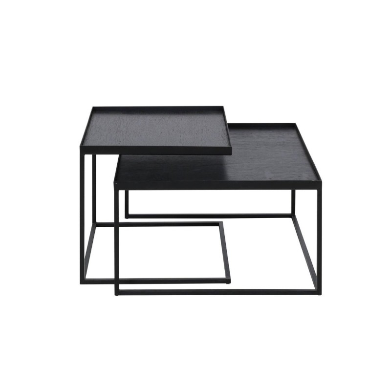 Set mesas centro cuadradas Tray - Ethnicraft