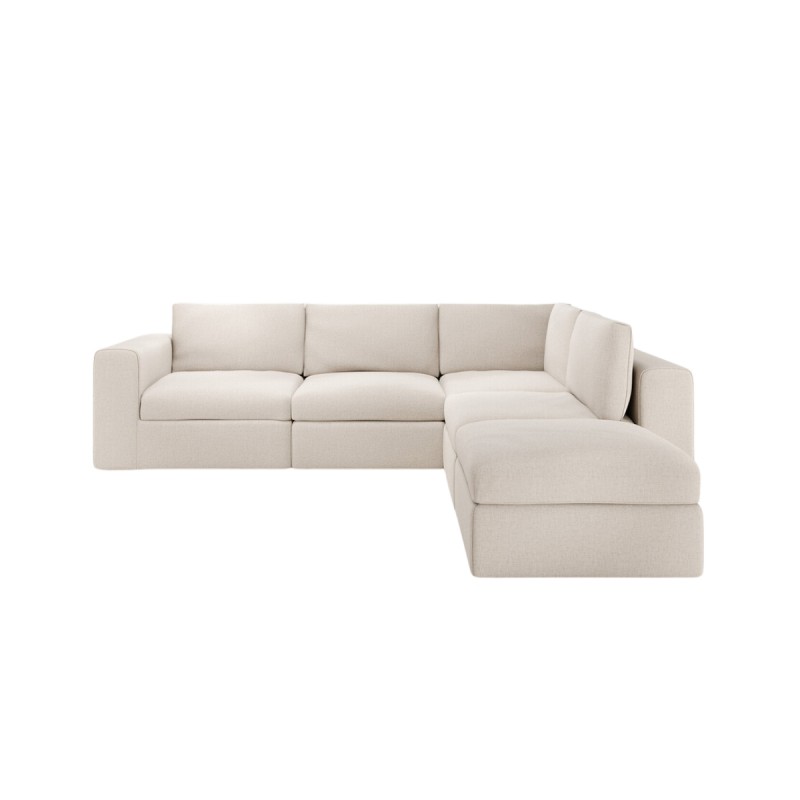 Conjunto sofá modular blanco Mellow - Ethnicraft