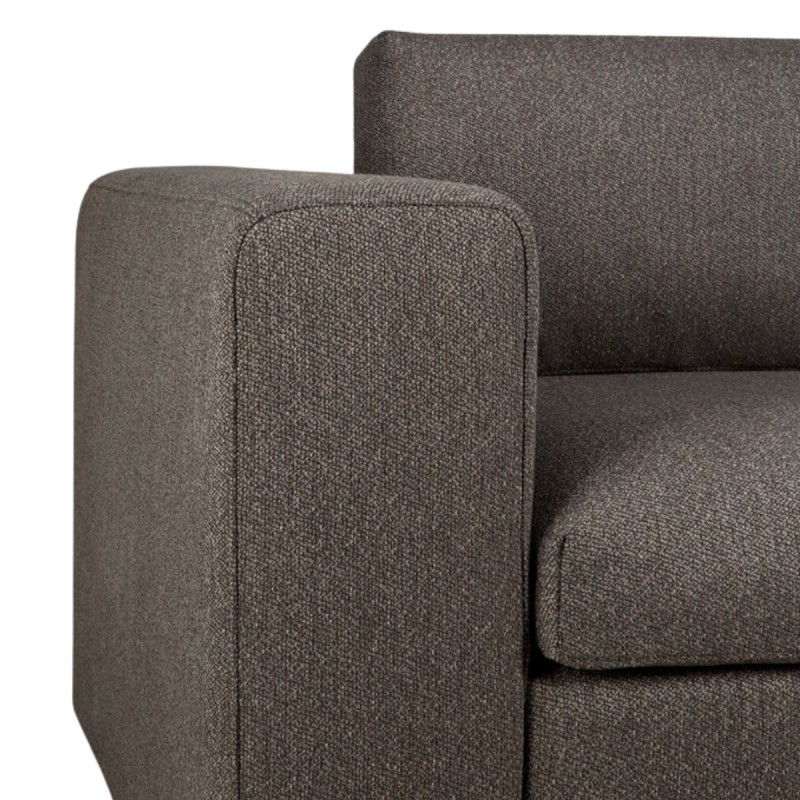 Conjunto sofá modular gris oscuro Mellow - Ethnicraft