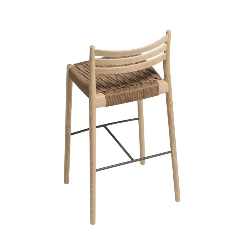 Taburete Bogart en cuerda de Vergés