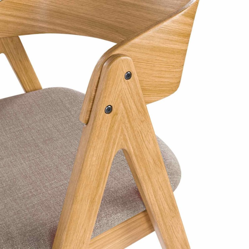 Silla comedor Rina roble