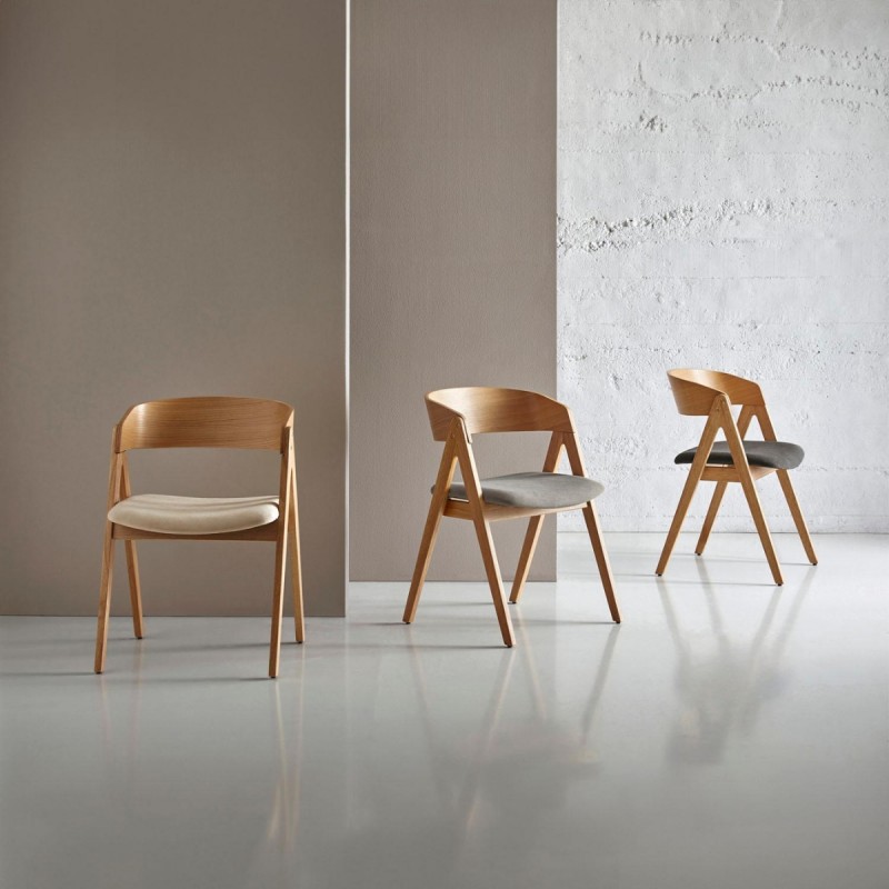 Silla comedor Rina roble