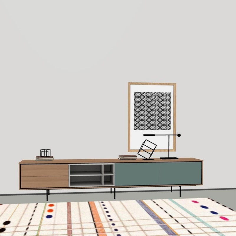 Mueble TV Aura 2 Iconic Treku