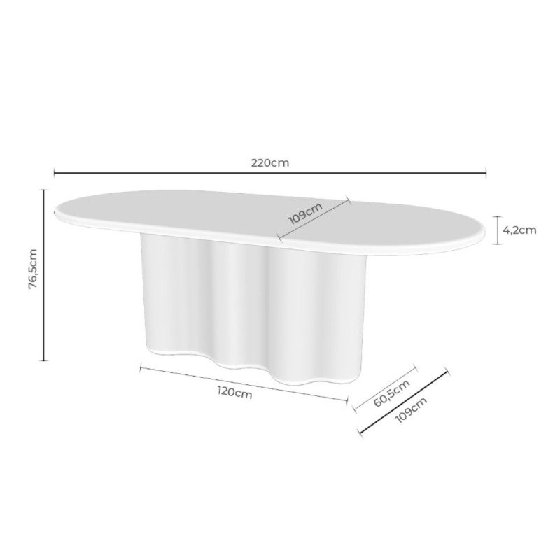 Mesa fija Lorraine 220