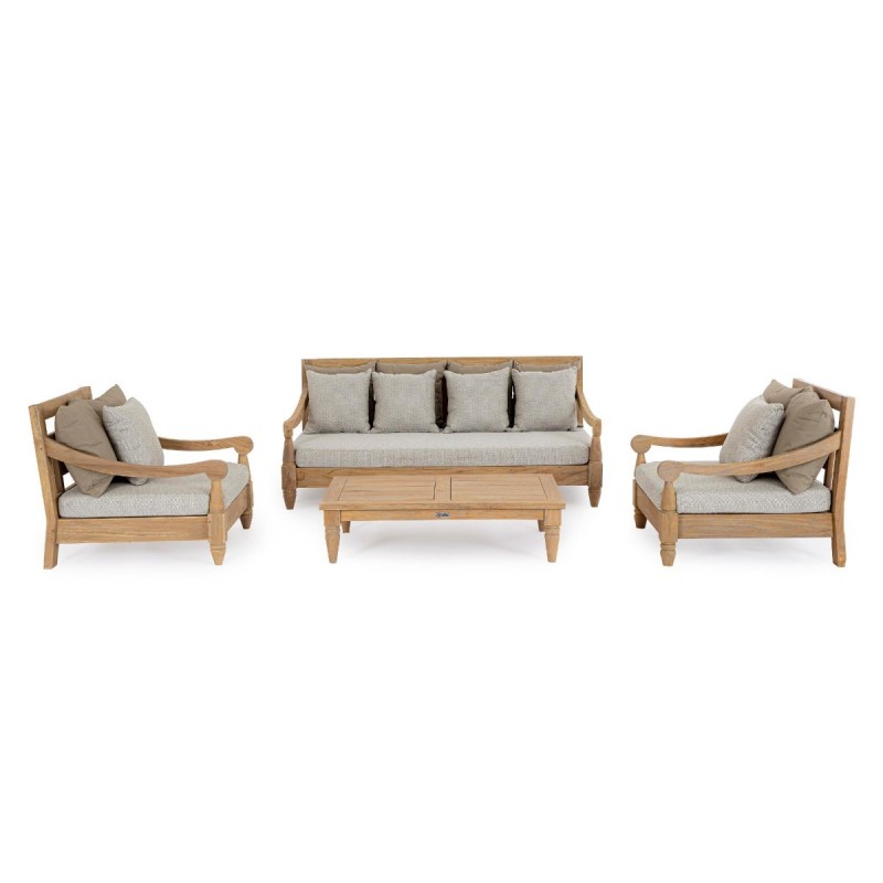 Diván exterior Bali | Madera de Teca