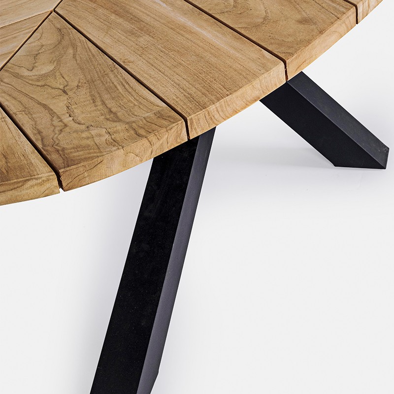 Mesa comedor Palmdale ovalada. Para exterior