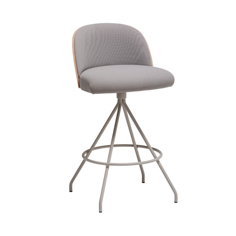 Taburete Cistell Slim giratorio tapizado - Vergés
