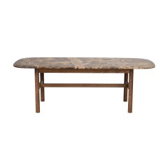 Mesa centro rectangular Hammond mármol