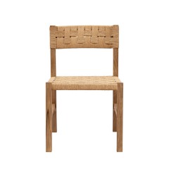 Silla cuerda trenzada Cora - Dareels