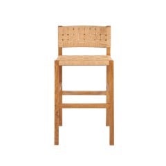 Taburete alto Cora respaldo - Dareels