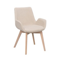 Set 2 Sillones Drimsdale roble