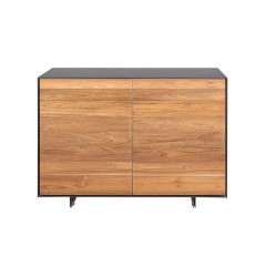 Aparador teca hierro Geox - Dareels