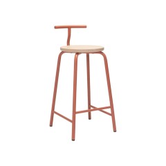 Taburete Tam H65 Acero Ondarreta