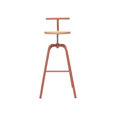 Taburete Giratorio Tam Acero Ondarreta