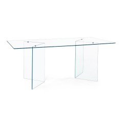 Mesa comedor Iride | Sobre vidrio