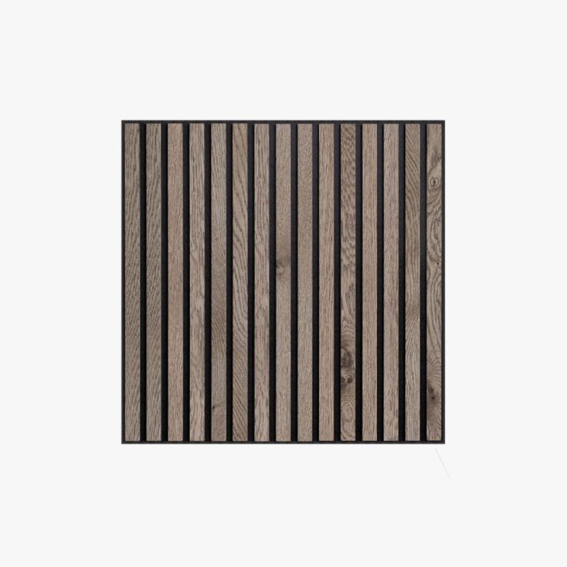 Panel acústico 60 | Roble rústico gris