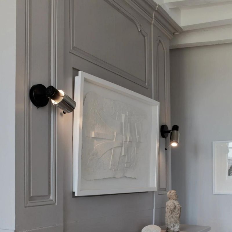 Lámpara de pared Biny aluminio | Estilo moderno