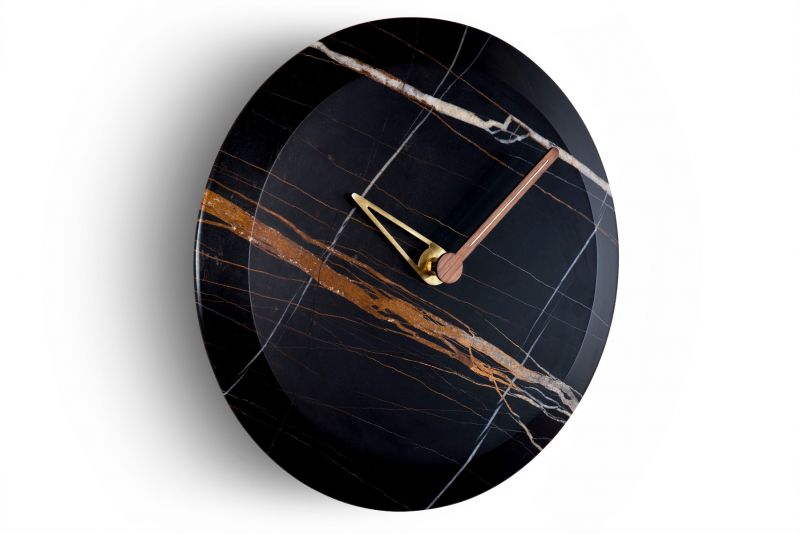 Reloj pared Nomon Bari Sahara Noir