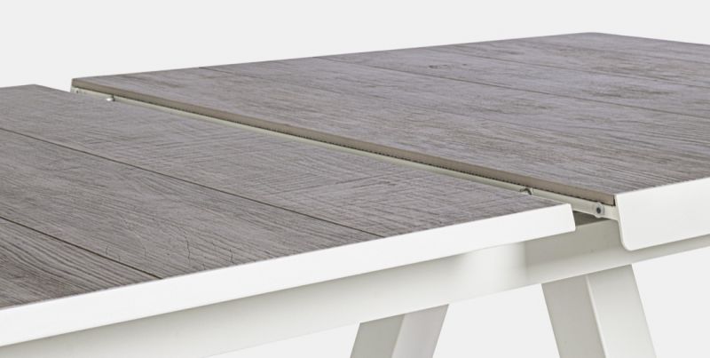 Mesa extensible exterior - ¡Efecto madera!