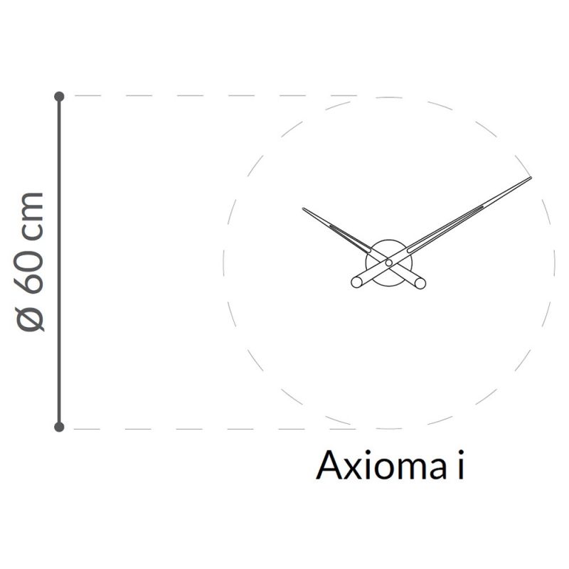 Reloj pared Axioma i - Nomon