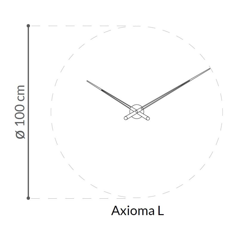 Reloj pared Axioma L - Nomon