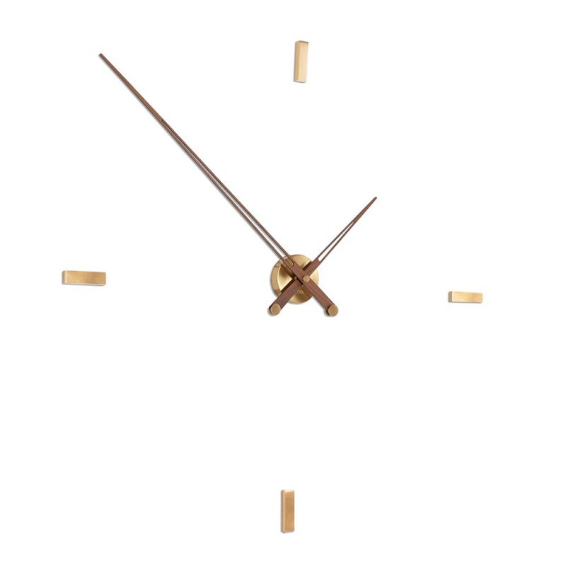 Reloj pared minimalista Tacón G - Nomon ¡4 señales horarias!