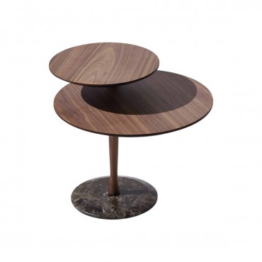 Mesa auxiliar Vaivén Nomon-Marrón