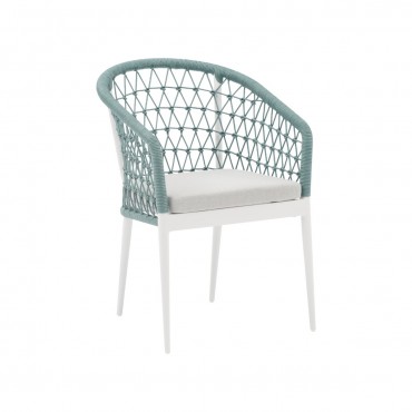 Silla comedor Nelayan Mooma Design-Azul