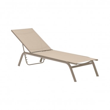 Tumbona Galt Mooma Design-Marrón oscuro