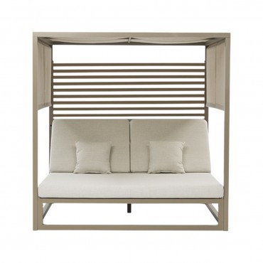 Panel solar daybed Edna Mooma Design-Marrón