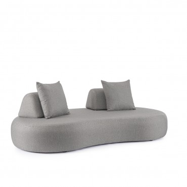 Sofá con cojín  Cooper de exterior-Gris oscuro