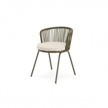 Silla de exterior Vilma-Verde
