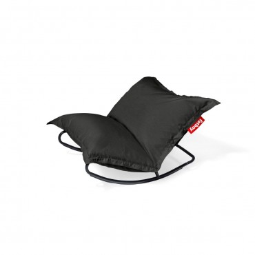 Mecedora Rock 'n Roll Puff Original Fatboy-Gris oscuro