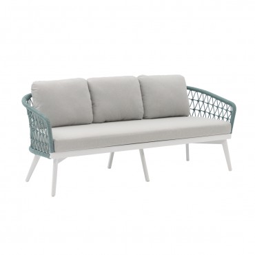 Sofá 3 plazas Nelayan Mooma Design-Azul