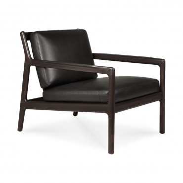Sillón Jack piel negro - Ethnicraft