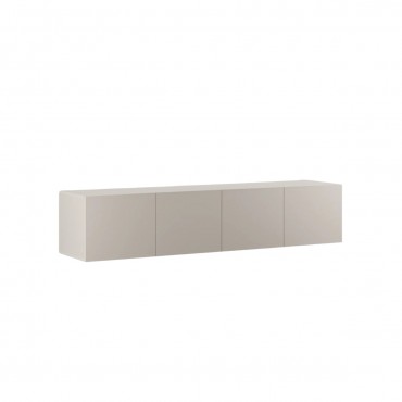 Mueble de TV Daroca con 4 puertas-Beige