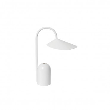 Lámpara portátil Arum Ferm Living-Blanco