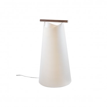 Lámpara suelo Catay XL Nomon-Marrón