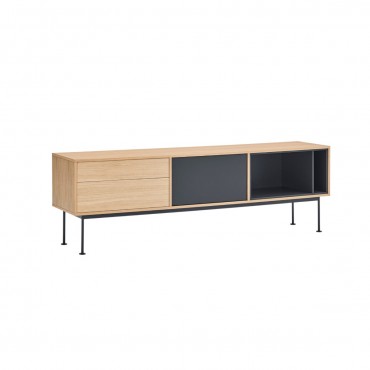 Mueble TV Yoko - Teulat-Gris Antracita