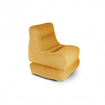 Sofá Pool 1 plaza estilo moderno - Ogo-Mostaza