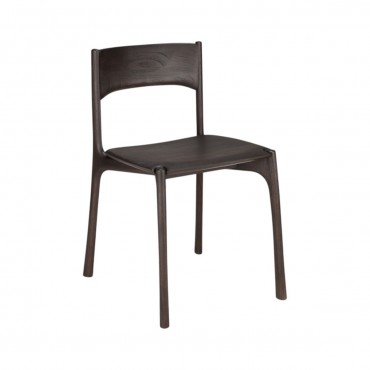 Silla PI Ethnicraft-Marrón oscuro