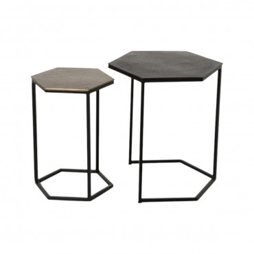 Set mesas auxiliares Runshil