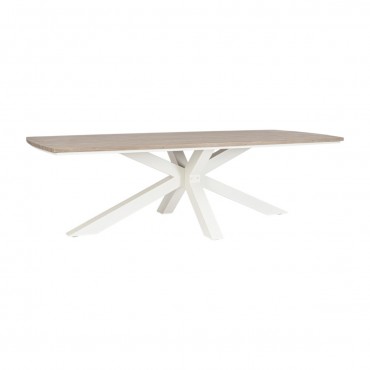 Mesa rectangular Zelmar exterior-Beige