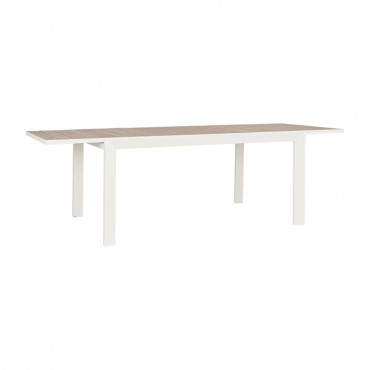 Mesa extensible 160 Belmar exterior-Beige