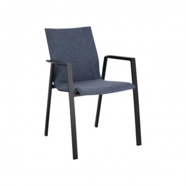 Silla Odeon exterior-Azul oscuro